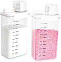 2 Packs Laundry Detergent Dispenser, Tokokimo Laundry Power Container, Laundry by Tokokimo