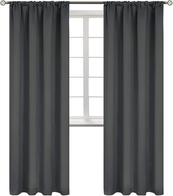 BGment Rod Pocket Blackout Curtains by BGment