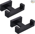 Angle Simple Bathroom Towel Hooks, Stainless Steel Shower Double Robe Coat Hooks by AngleSimple