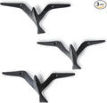 Ambipolar Iron Cast Decorative Gull Bird Wall Mounted Coat Hooks by Ambipolar