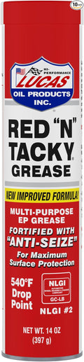 Lucas Oil 10005 Red N Tacky Grease by LucasOil