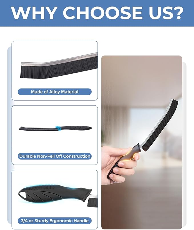 Crevice Cleaning Brushes, Cleaner Scrub Brush Tool - Image 4