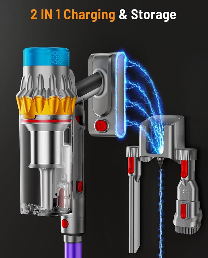 Cordless Vacuum Cleaner, 600W 50KPA 70Min Powerful Vacuum Cleaners - Image 7