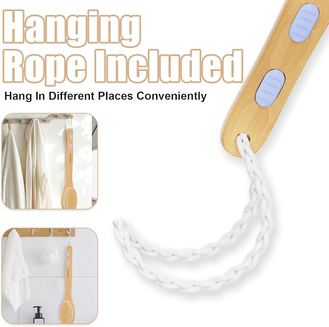 Back Scrubber for Shower, Bath Brush - Image 3