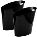 Youngever 2 Gallon Slim Trash Can, Plastic Garbage Container Bin, Small Trash by Youngever