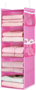 MAX Houser 5-Shelf Hanging Closet Organizer, Hanging Storage Shelves by MAXHouser