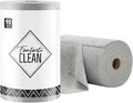 Fantasticlean Microfiber Cleaning Cloth Roll -90 Pack, Tear Away Microfiber by Fantasticlean