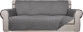 PureFit Reversible Quilted Sofa Cover, Water Resistant Slipcover Furniture by PureFit