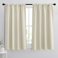 RYB HOME Curtains for Bedroom 63 inches Long, W 34 x L 63, 2 Panels by RYBHOME
