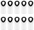 10 Pack Magnetic Chip Clips, Bag Clips, Food Clip, Plastic White Snack Clip by WUDIME