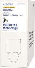 ATTITUDE Kitchen Cleaner Spray Refill, EWG Verified, Powerful Degreaser by ATTITUDE