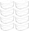Clear Extra Large Plastic Storage Bins, Pantry Organizers and Storage by CONTROLKITCHEN