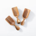 Wooden Scoops for Canisters 3PCS Small Wooden Scoop Acacia Wood Scoops for Jars by MediterraneanFoodExperience