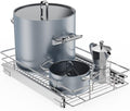 ROOMTEC Pull Out Cabinet Organizer, Cabinet Pull Out Shelves 14½" W x 21½" D by ROOMTEC