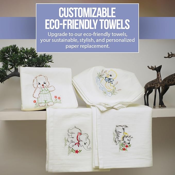 WHITEWRAP Flour Sack Towels| Tea Towel - Image 5