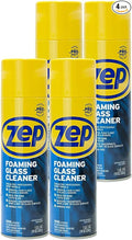 Zep Foaming Glass and Plexiglass Cleaner - 19 oz ZUFGC19 - Foaming Formula by Zep