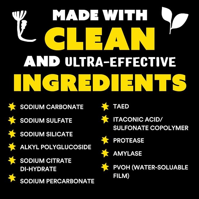 Molly's Suds Dishwasher Pods | Clean Dishwasher Detergent, Cuts Grease & Rinses - Image 5