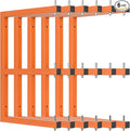 6 PACK Lumber Rack Wall-Mounted Lumber Storage Rack, Heavy Duty Wood Storage by Acools
