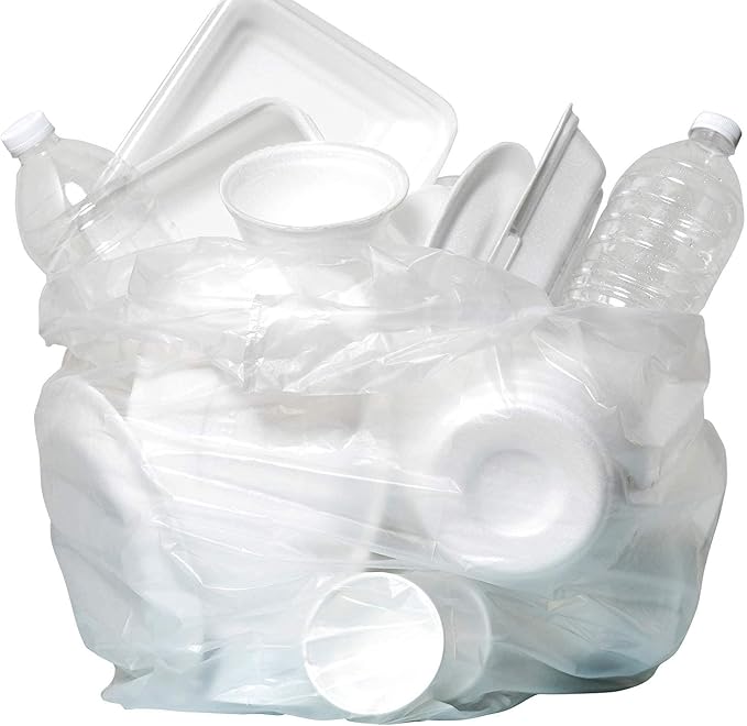 Aluf Plastics High Density Trash Bags, 56 Gallon, 22 Micron, - Image 4