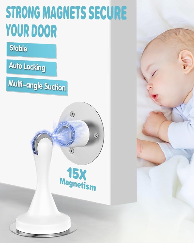 Magnetic Door Stoppers Door Catch - Image 2