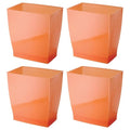 iDesign Small Rectangular Bathroom Trash Cans by iDesign