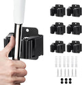 6PCS Broom and Mop Holder, Heavy Duty Garden Tool Organizer Rack Rake and by JAMEND+CLXP
