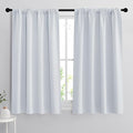 RYB HOME Curtains for Bedroom 63 inches Long, W 34 x L 63, 2 Panels by RYBHOME