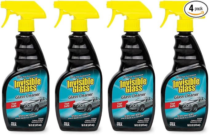 Invisible Glass 92163-4PK Premium Glass and Window Cleaner by InvisibleGlass