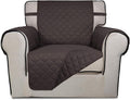 PureFit Reversible Quilted Sofa Cover, Water Resistant Slipcover Furniture by PureFit