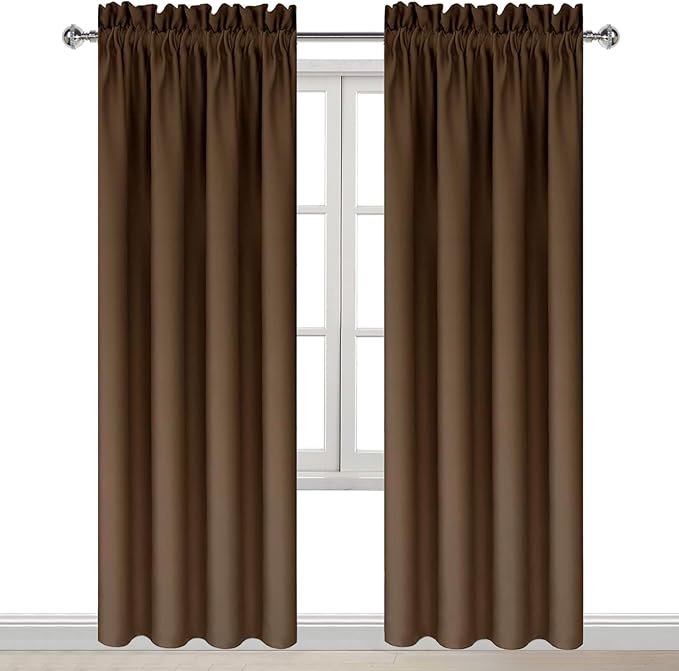DWCN Blackout Curtains for Bedroom – Thermal Insulated Energy Saving Drapes for - Image 8