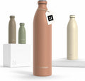 LARS NYSØM Stainless Steel Insulated XL Water Bottle 12oz 17oz 25oz 34oz 51oz | by LN