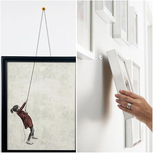 KURUI Wall Anchors Kit for Hanging Wall Art Decor, Plant Hooks, 135 Screws and - Image 6