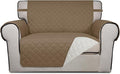 PureFit Reversible Quilted Sofa Cover, Water Resistant Slipcover Furniture by PureFit