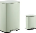 happimess HPM1006E Connor Rectangular 13-Gallon Trash Can by Happimess