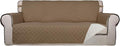 PureFit Reversible Quilted Sofa Cover, Water Resistant Slipcover Furniture by PureFit