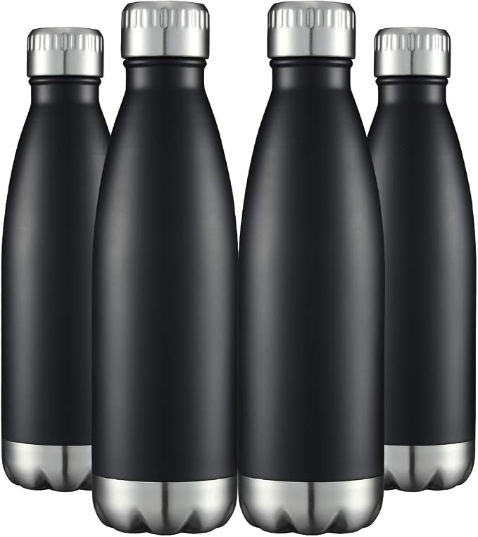 HASLE OUTFITTERS 17oz Stainless Steel Water Bottles Bulk, Vacuum Insulated by HASLEOUTFITTERS