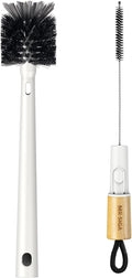 MR.SIGA Water Bottle Brush and Straw Cleaner Brush, Long Handle Bottle Cleaner by MRSIGA