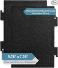 2-Pack Notched Activated Carbon Charcoal Microwave Hood Filters by FreshHeadquarters