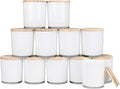 Thick Candle Jars for Making Candles 12 Pcs, 14 OZ Empty Jars by Showin