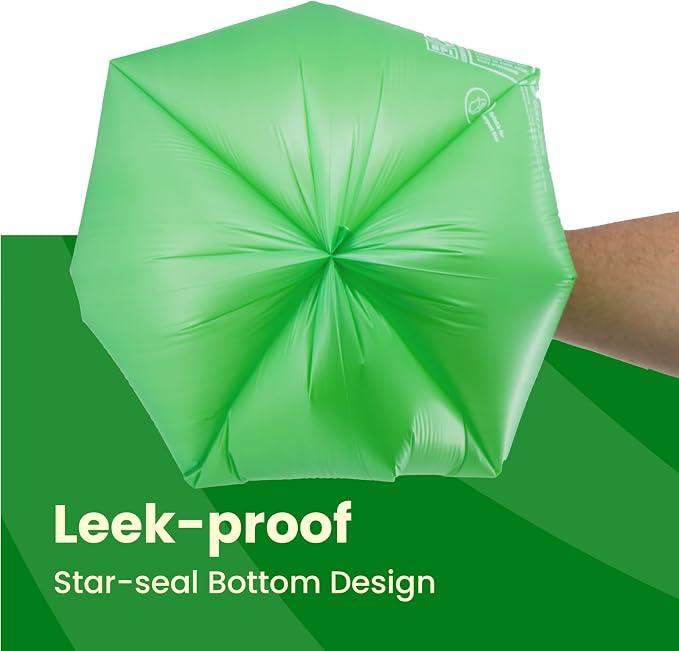 3 Gallon Compostable Trash Bags, 100 Bags Compost Bags - Image 5