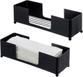 MyGift Modern Matte Black Metal Tabletop Paper Hand Towel Holder, Commercial by MyGiftHome
