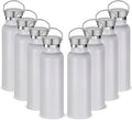 Neihepal 20 oz Insulated Water Bottles Bulk 8 Pack, Stainless Steel Double Wall by Neihepal
