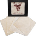 Glasses Cleaning Cloth Chamois Leather Natural Premium Cloth, Eye Glass Clean by FCpoipoi