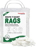 Premium White T-Shirt Cleaning Rags – White Cotton Rags by SupremePlus