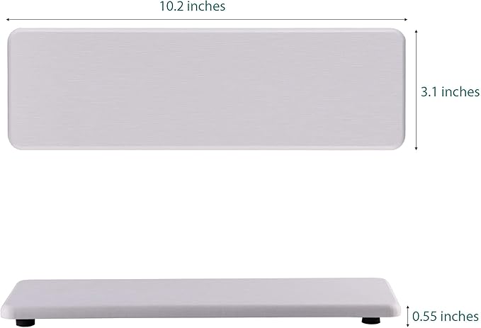 2 Pcs Water Absorbing Stone Trays, Kitchen/Bathroom Sink Soap Dish, Diatomite - Image 5