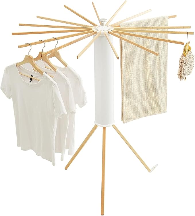 JOOM Tripod Clothes Drying Rack, Garment Rack Portable and Foldable Space - Image 7