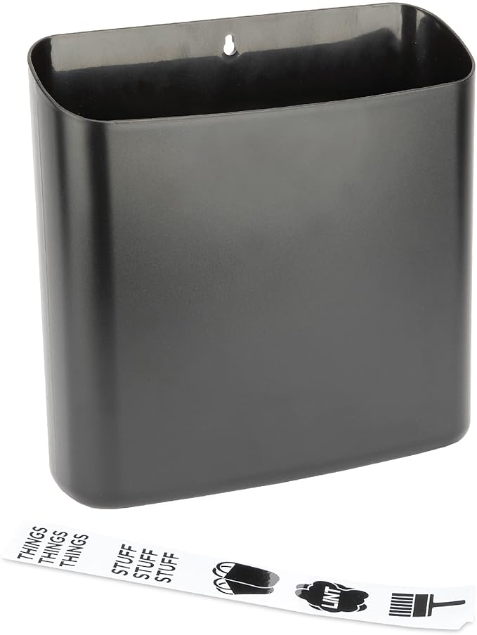 JS Jackson Supplies Black Lint Bin by JSJACKSONSUPPLIES