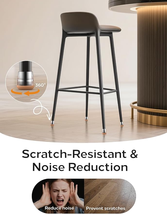 24-Pack Silicone Chair Leg Floor Protectors - Image 5