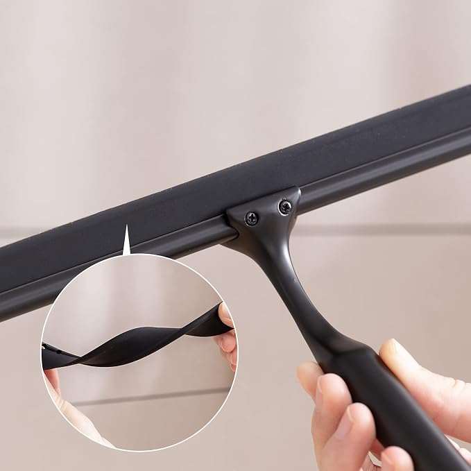 Ettori Shower Squeegee for Glass Doors, Squeegee for Shower Glass Door - Image 5