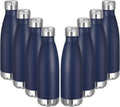 VEGOND 17oz Stainless Steel Water Bottles Bulk, Reusable Metal Sports Water by VEGOND